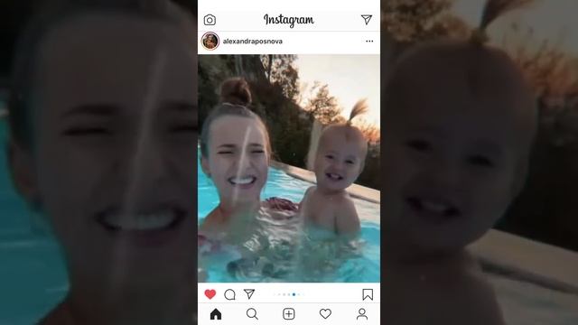 Александра Поснова отметила Еве 1,5 года!❤️?Милые моменты? смотреть онлайн