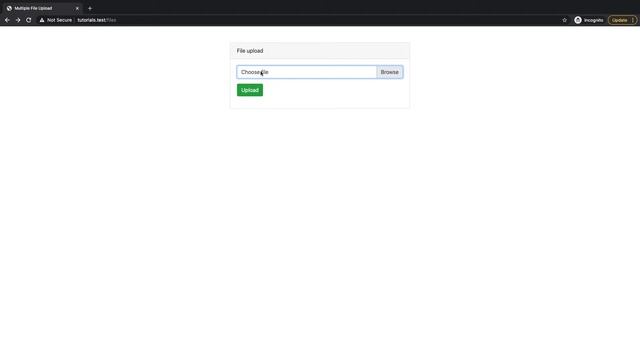 Laravel Multiple File Upload - Загрузка нескольких файлов смотреть онлайн