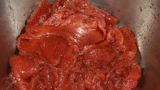 Вяленое мясо в духовке