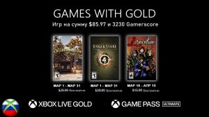 Бесплатные игры по подписке xbox live gold на 1 марта 2023