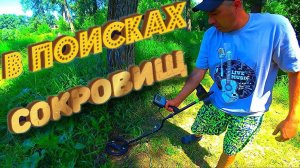 Ищем клад металлоискателем !!!