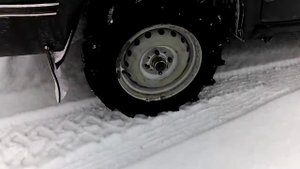 ВАЗ 2107 НА ТРАКТОРНОЙ РЕЗИНЕ