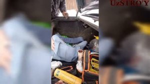 ВАЗ 2115 УСТАНОВИЛ БАГАЖНИКЕ Газовой упор  QANDAY QILIP USTANOVKA QISA BOLADI "MAGISTRAL GAZ " 2115