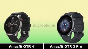 Amazfit GTR 4 VS Amazfit GTR 3 Pro Compariosn