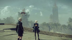 Nier Automata Серия 2 Встреча с сопротивлением