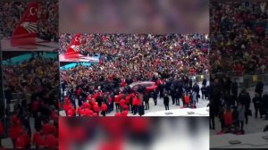 Реджеп Эрдоган впервые после болезни появился на публике