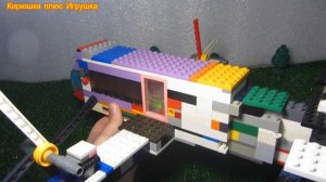 LEGO самоделка самолет/ Обзор самолета из конструктора лего/ build lego