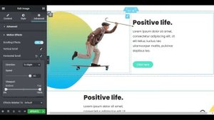 How to Add Scrolling Effects to Your Website Using Elementor | Elementor Tutorial 2022