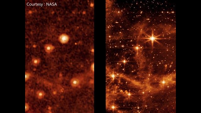 Spitzer or James Webb : which one do you think is sharper? смотреть онлайн
