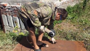 Обзор УШМ Интерскол УШМ-150 1300,после 6 лет эксплуатации, отрезаем лист 3 мм. Болгарка Интерскол