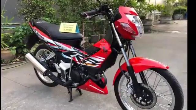 มอเตอรไซคมอสอง Honda sonic 125 i คาบเกยรสตารทเทาสสวยเครองฟตราคา 20500บาท