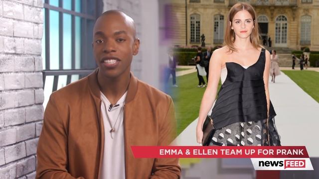 Emma Watson Pulls HILARIOUS Nanny Prank With Ellen смотреть онлайн