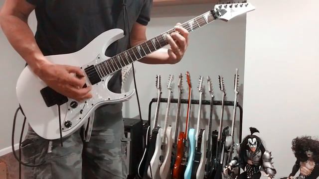 Guitar Cover - Bon Jovi - Livin' On A Prayer - Boss ME-70 Voice Box Ibanez 350DX смотреть онлайн