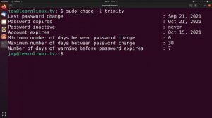 Seven Simple Ways to Manage User Accounts in Linux with the chage Command