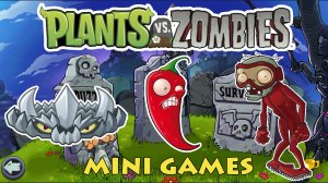 Растения против Зомби Мини Игры| Plants vs Zombies Mini Games #4