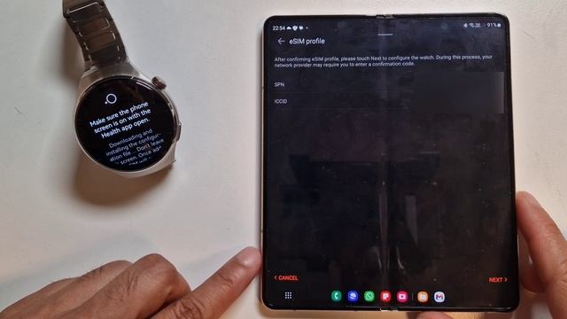 Huawei Watch 4 Pro How To Activate UK eSim
