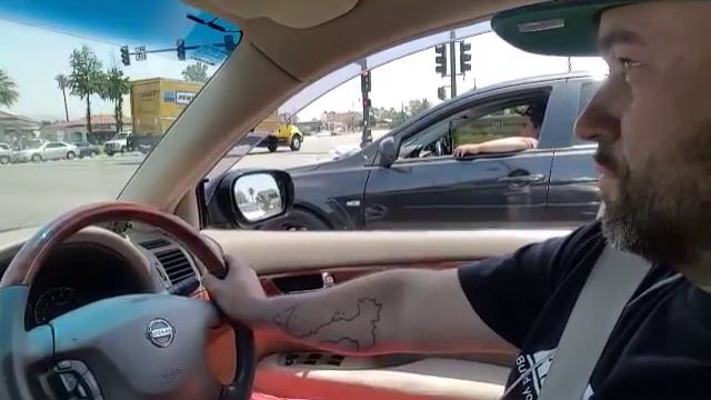 100 YARD RACE NISSAN CIMA VS EVO