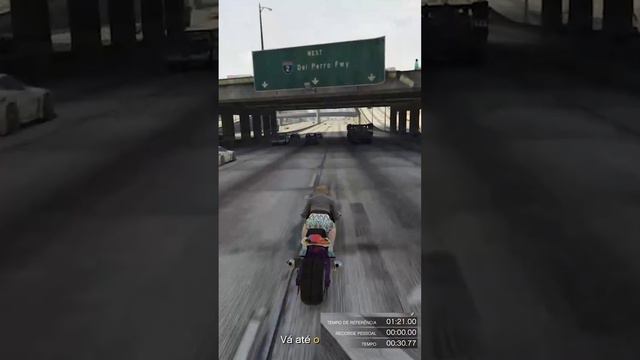 GTA Online - HSW Time Trial: East Vinewood 1:00.541 - HSW Hakuchou Drag (PS5)