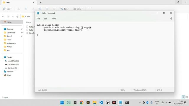 Manually compile and execute JAVA program with CMD