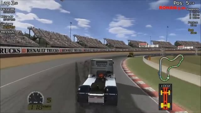 GRA... - TRUCK RACING - by Renault Trucks смотреть онлайн