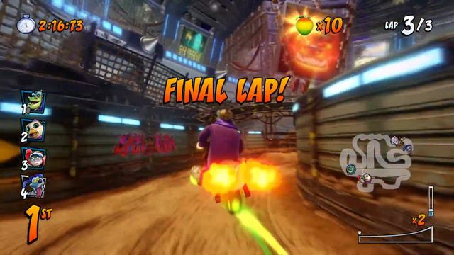 "Komodo Slam Dunk" - CTR Nitro-Fueled Online ft. Komodo Moe смотреть онлайн