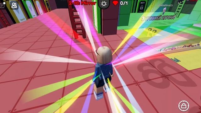 проходим обби на двоих с подругой карта Roblox Team Coop Puzzles obby смотреть онлайн