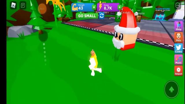 Super Strong Simulator Становлюсь СИЛАЧОМ в Симуляторе КАЧКА в Роблокс смотреть онлайн