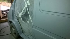 Подготовка и покраска авто Форд Транзит своими руками | Ford Transit