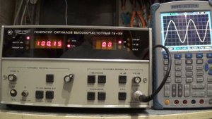 Генератор Г4-158 высокочастотный, прибор СССР, обзор работы, начинки, больные места, история.