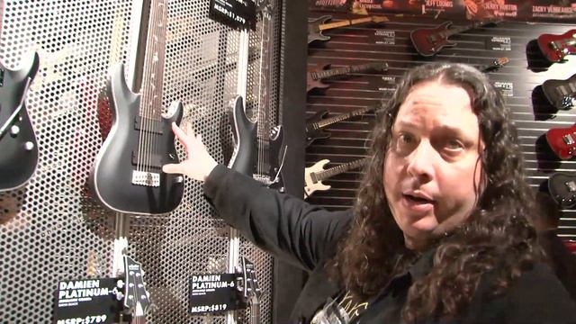 NAMM 2013 - Schecter - Damien Platinum Series смотреть онлайн