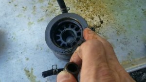 Suzuki DF140 oil cooler delete mod.