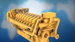 Как устроена дизель генераторная установка Caterpillar C175-16