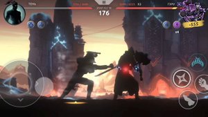 Shadow Fight: Shades - Босс Гуру  / 2 Акт: 6 Глава - Финал 2 Акта / Прохождение на Русском #12