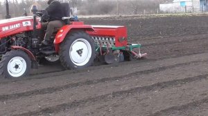 Посев ЛЮЦЕРНЫ Зерновой СЕЯЛКОЙ и Трактором ! 2020