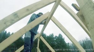 Каркасный дом 6х6 за 9 дней стоимостью 400т р