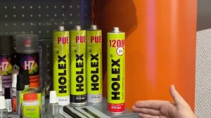 Полиуретановый клей Holex для вклейки автомобильного стекла
