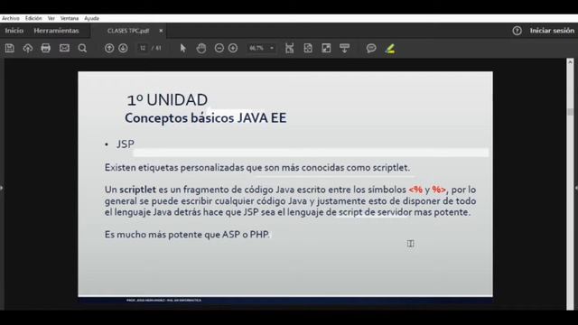 CAP 1 - INTRODUCCION JAVA EE (J2EE - JAVA WEB) смотреть онлайн