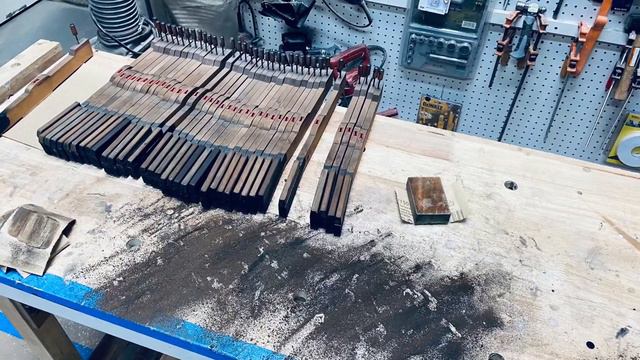 Decker & Son Upright Piano Restoration Procedure смотреть онлайн