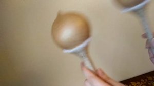 Маракасы бохо золотая пыльца ручной работы звучание маракасов