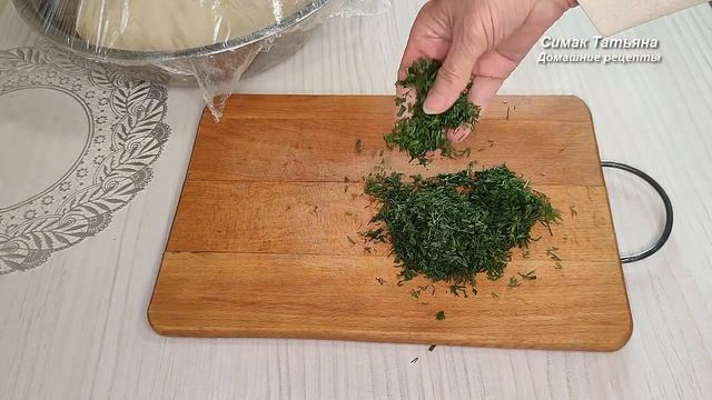 Домашний ХЛЕБ на сыворотке В ДУХОВКЕ. Тесто готовила на сыворотке с добавлением укропа.