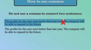 Punctuation marks: Comma, Colon, Semicolon