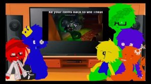 Rainbow friends react to funny memes! (Including player) ❤️????