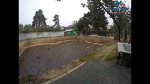 Цокольный этаж поэтапно. Стоимость плиты и дренажа.