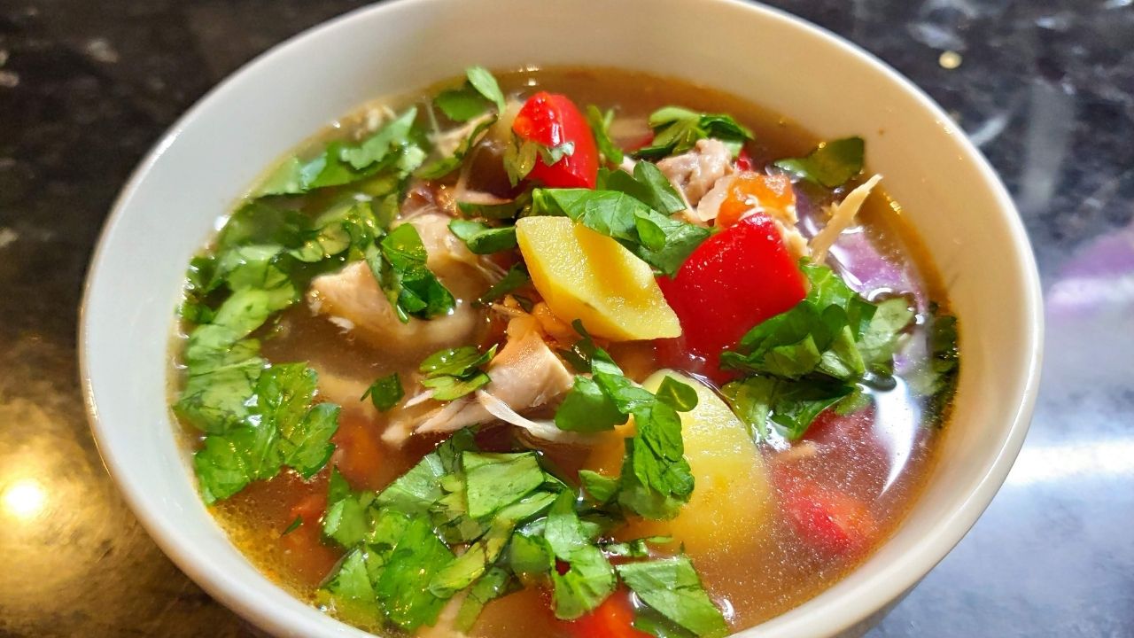 Вкусный овощной суп Геншин
