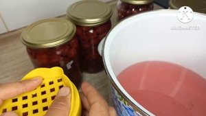 Вишня на зиму БЕЗ САХАРА! Самый простой рецепт, даже банки не стерилизую.