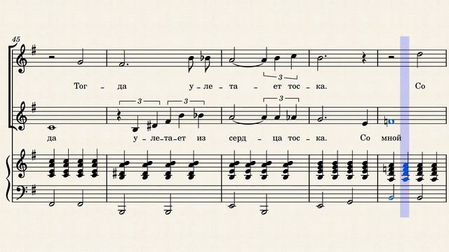 Старый рояль Музыка М.Минкова. Переложение для хора Е.Заборонок смотреть онлайн