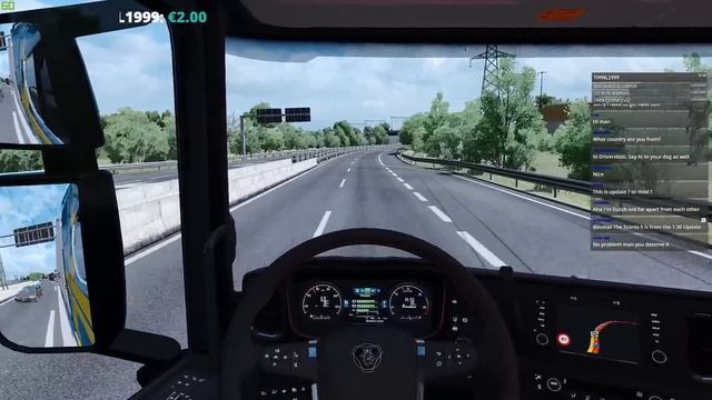 ✅ Euro Truck Simulator 2 Update 1.30 / Realistic Lighting JBX смотреть онлайн