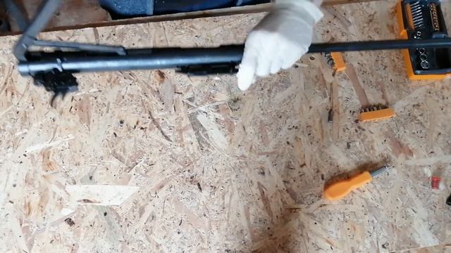 Разборка пневматической винтовкой Norconia B88 Часть 1 смотреть онлайн