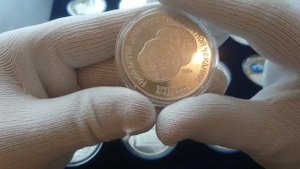 Моя коллекция памятных монет из серебра