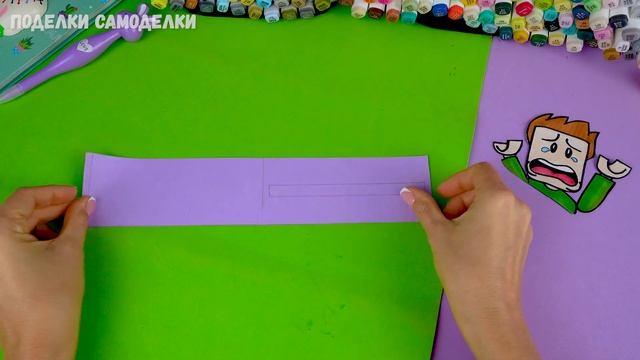 Невероятный ФОКУС с рисунком Синего Роблокс Радужные Друзья Лайфхаки и секреты смотреть онлайн